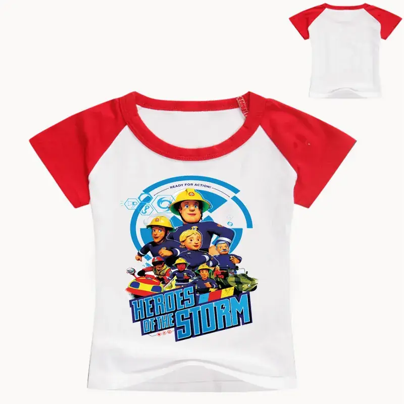 Kids Hero's Big Adventure T-Shirt White Blue 7626 - Image 2