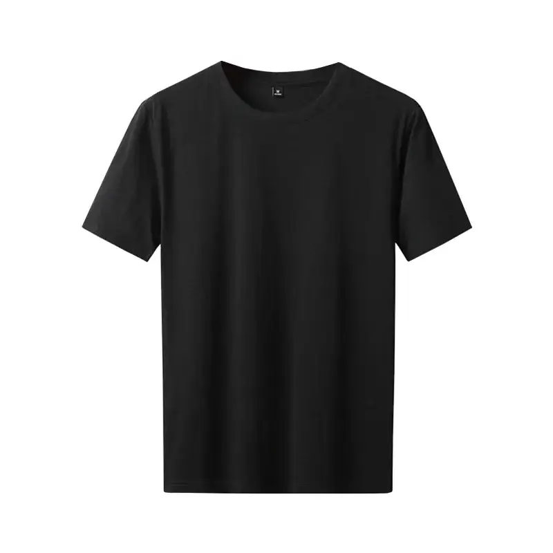 Men's 180 Cotton Short Sleeve T-Shirt Mint Green Loose Fit - Image 11