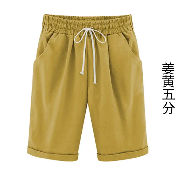 Women Navy Blue Fat Sister Shorts Large - Image 9