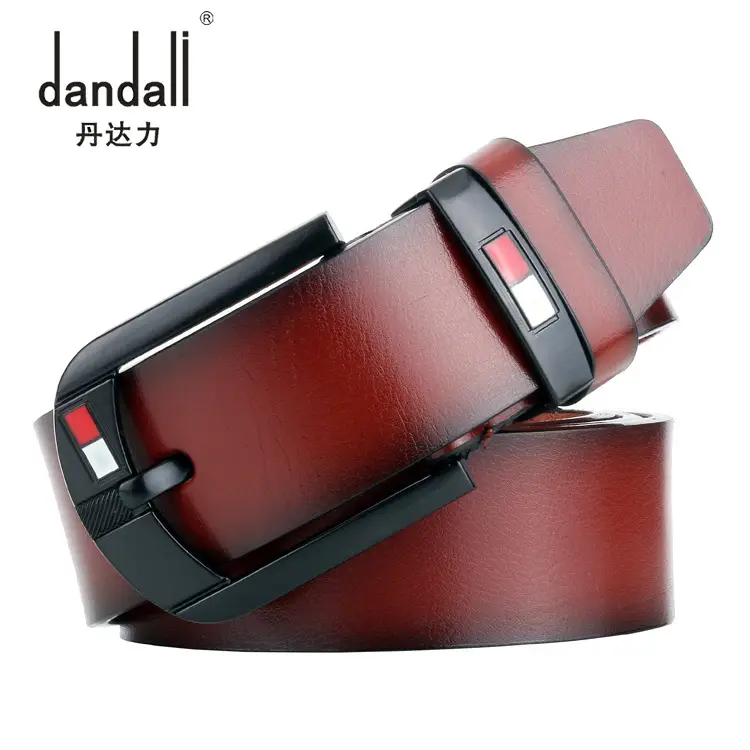 Vintage Men's Black Pin Buckle Belt Wholesale - Image 5