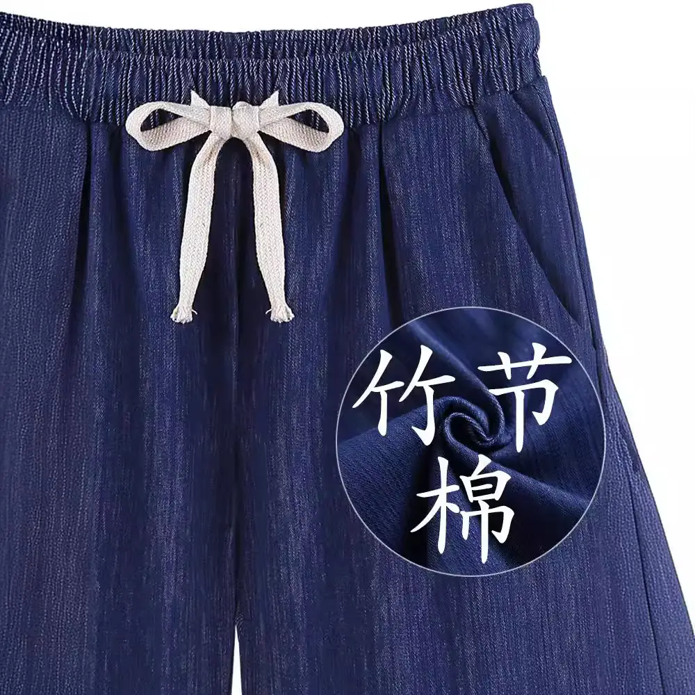 Women's Pink 5/12 Shorts with Bow Drawstring - Image 18