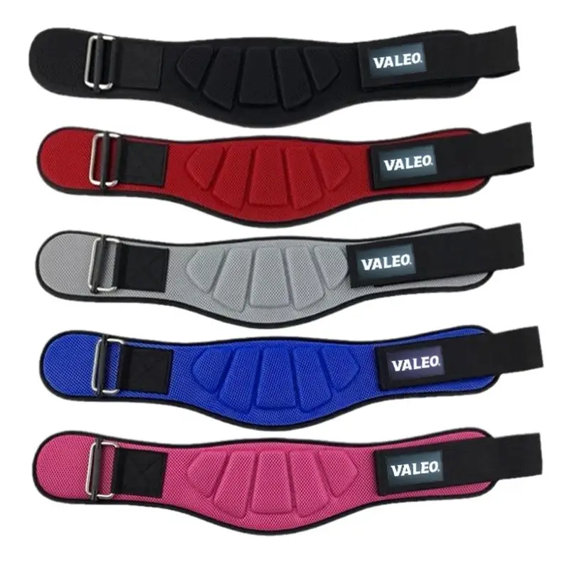 Valeo Red Squat Belt for Gym Fitness Wear