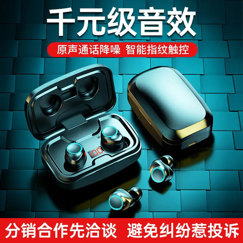 TWS-X10 high sound quality bluetooth headset wireless music binaural in-ear cross-border private model factory wholesale generation - Image 7
