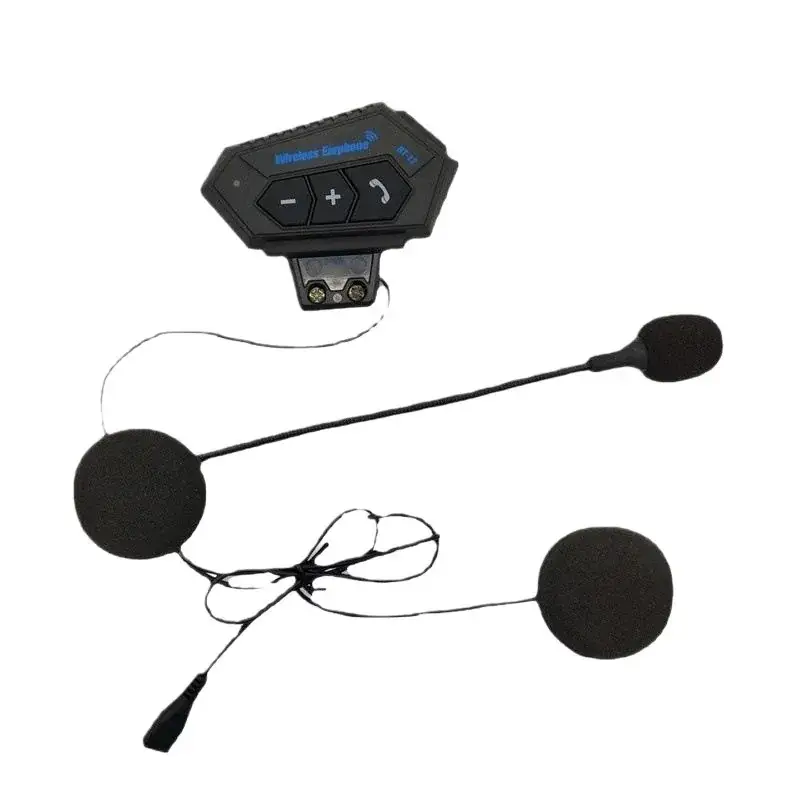 Cross-Country Bluetooth Motorcycle Headset with 3 Speakers - Image 5