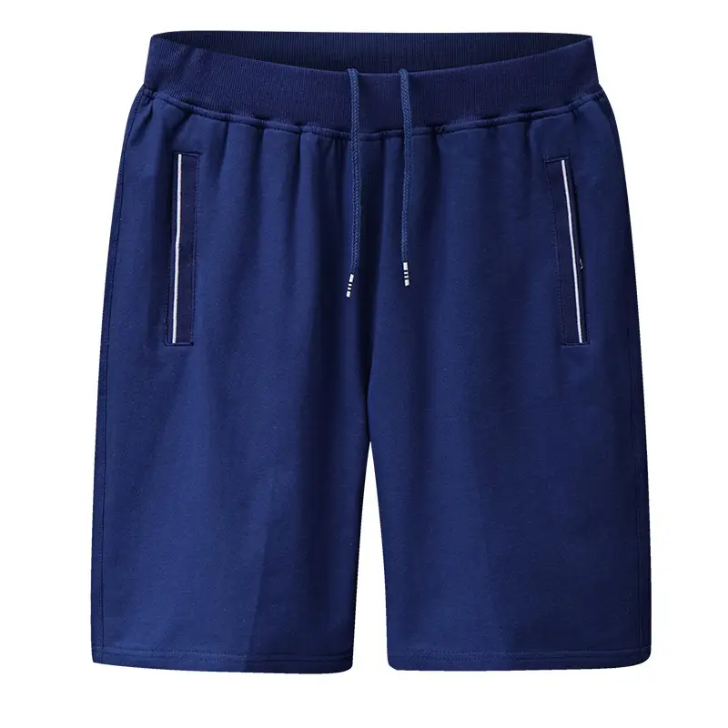 Men Black Cotton Summer Shorts Large Loose Fit