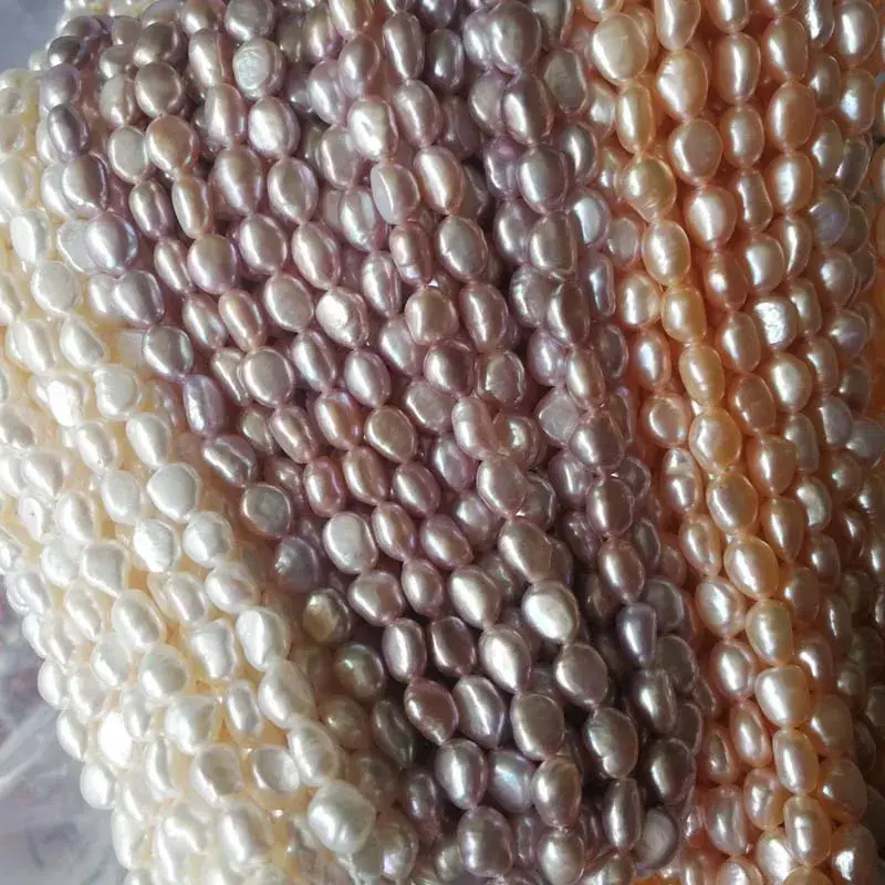 Natural Freshwater Pearl Baroque Stones Small Handmade DIY - Image 6