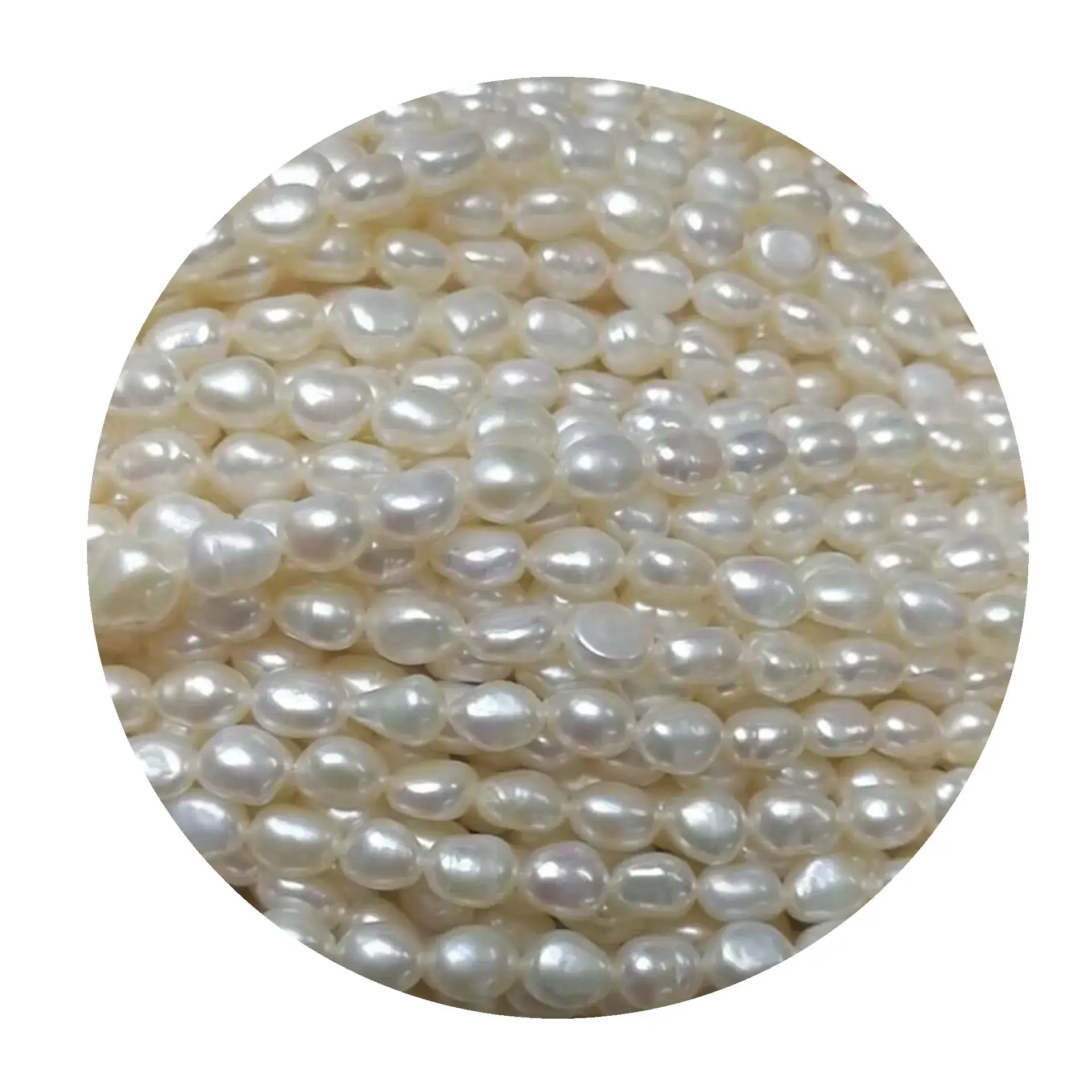 Natural Freshwater Pearl Baroque Stones Small Handmade DIY - Image 8