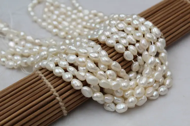 Natural Freshwater Pearl Baroque Stones Small Handmade DIY — feature 13