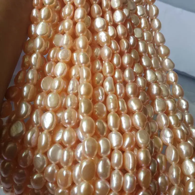 Natural Freshwater Pearl Baroque Stones Small Handmade DIY - Image 2