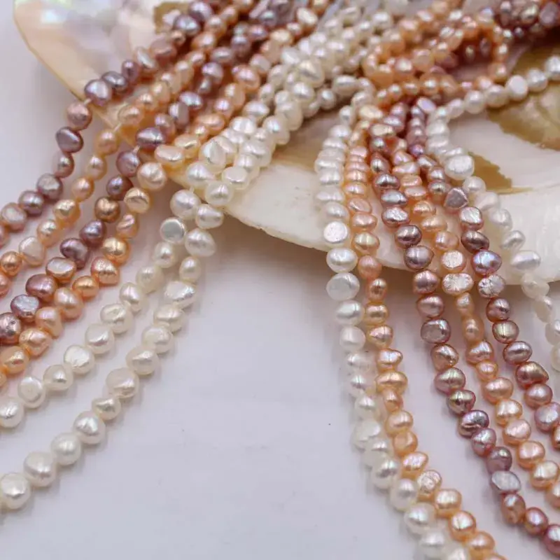 Baroque Pearls 3-9mm Natural Freshwater Double Sided Luster Pearls Colorful Loose Beads DIY Jewelry Necklace Accessories Wholesale - Image 8