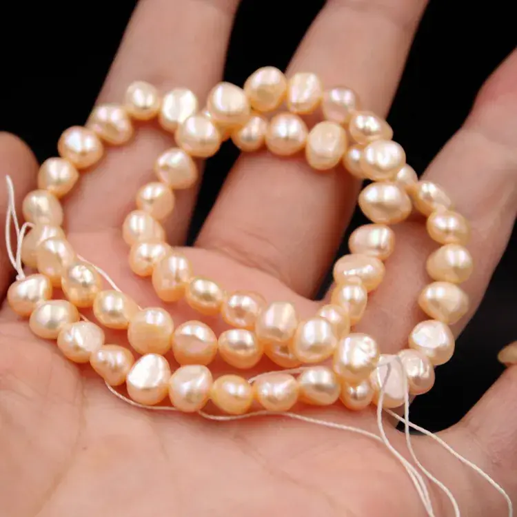 Baroque Pearls 3-9mm Natural Freshwater Double Sided Luster Pearls Colorful Loose Beads DIY Jewelry Necklace Accessories Wholesale - Image 2