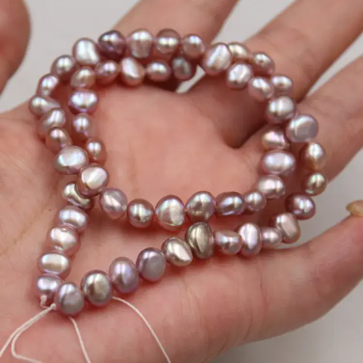 Baroque Pearls 3-9mm Natural Freshwater Double Sided Luster Pearls Colorful Loose Beads DIY Jewelry Necklace Accessories Wholesale - Image 3