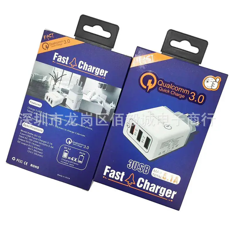3.0 USB C Charger 3A Fast Charging European Plug - Image 5