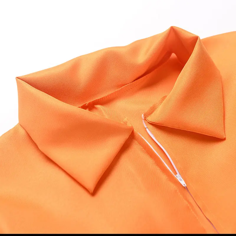 Orange Prisoner's Suit Halloween Costume for Men Women