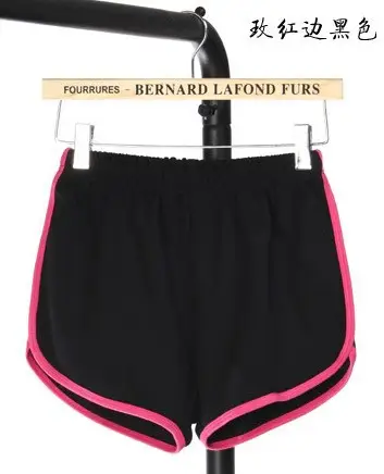 Korean Style Black Cotton Shorts Large Running Shorts - Image 11