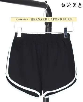 Korean Style Black Cotton Shorts Large Running Shorts - Image 18