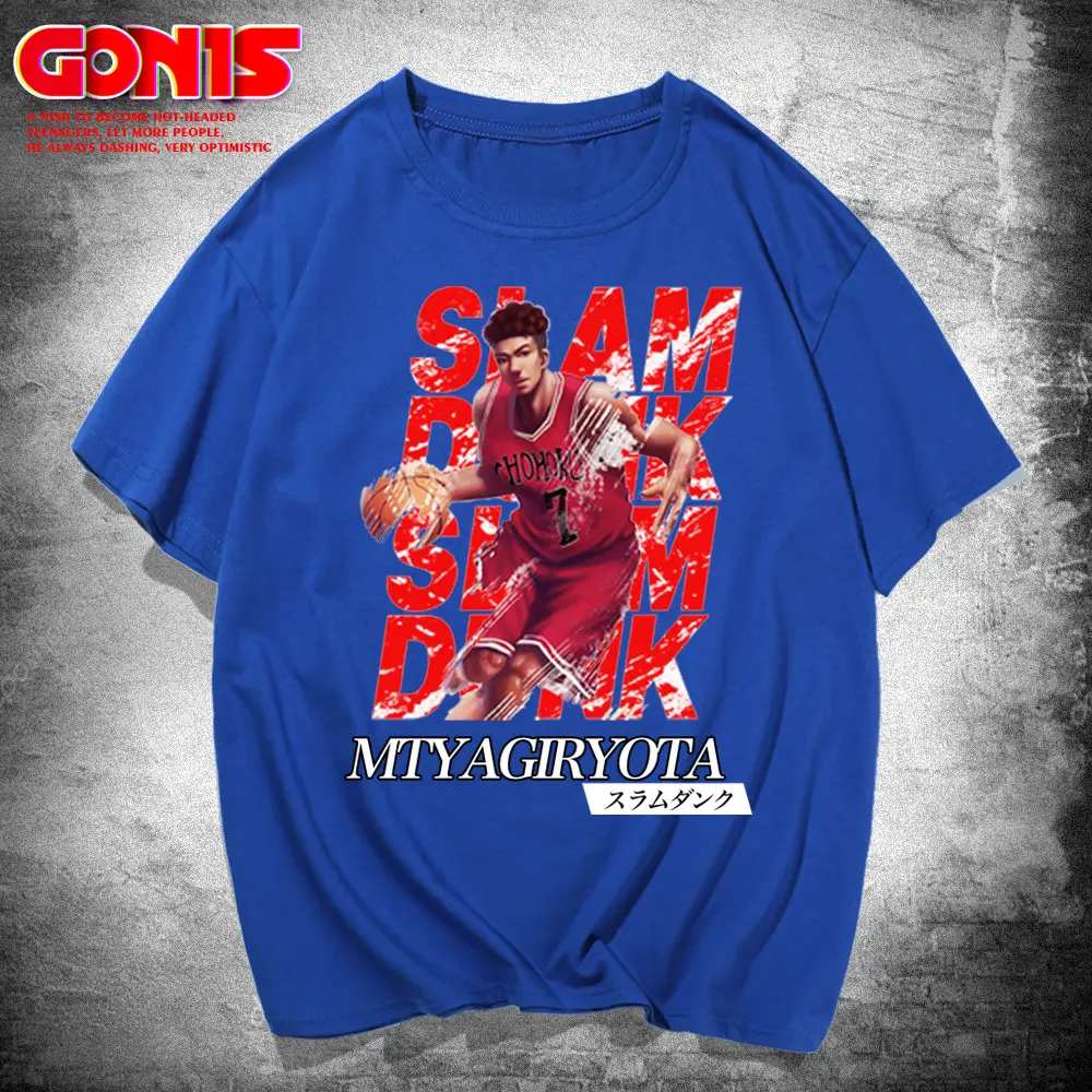 Y Slam Dunk Miyagi Yoshida Pure Cotton T-Shirt Men - Image 4