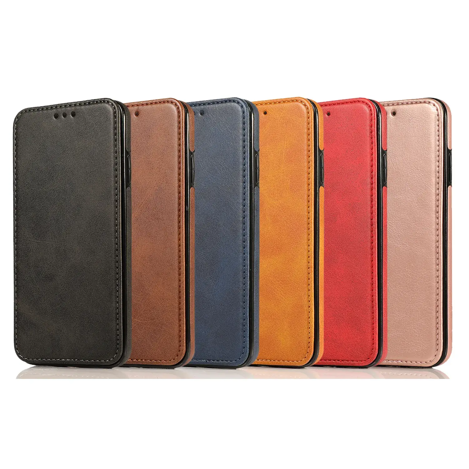 Apple iPhone 16 Pro Max Leather Flip Case with 17 Card Slots - Image 8