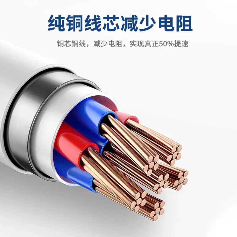 Type-C Charging Cable Pure Copper 2A Fast - Image 3