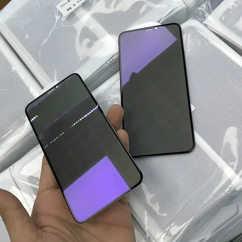 Purple Anti-Light Privacy Screen for iPhone 13 Pro — feature 6
