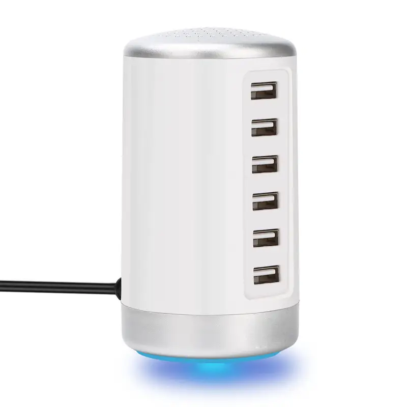 Cylindrical 6USB Phone Charger 6W Power - Image 4