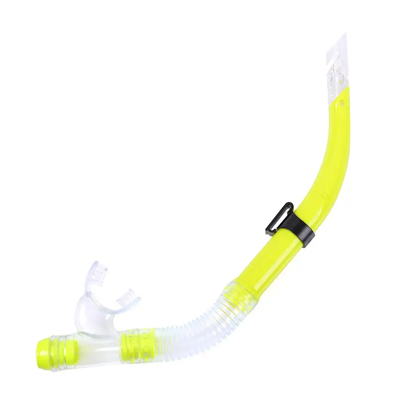 Factory wholesale new snorkeling respirator environmental protection PVC anti-wave semi-dry breathing tube ventilation outdoor diving equipment