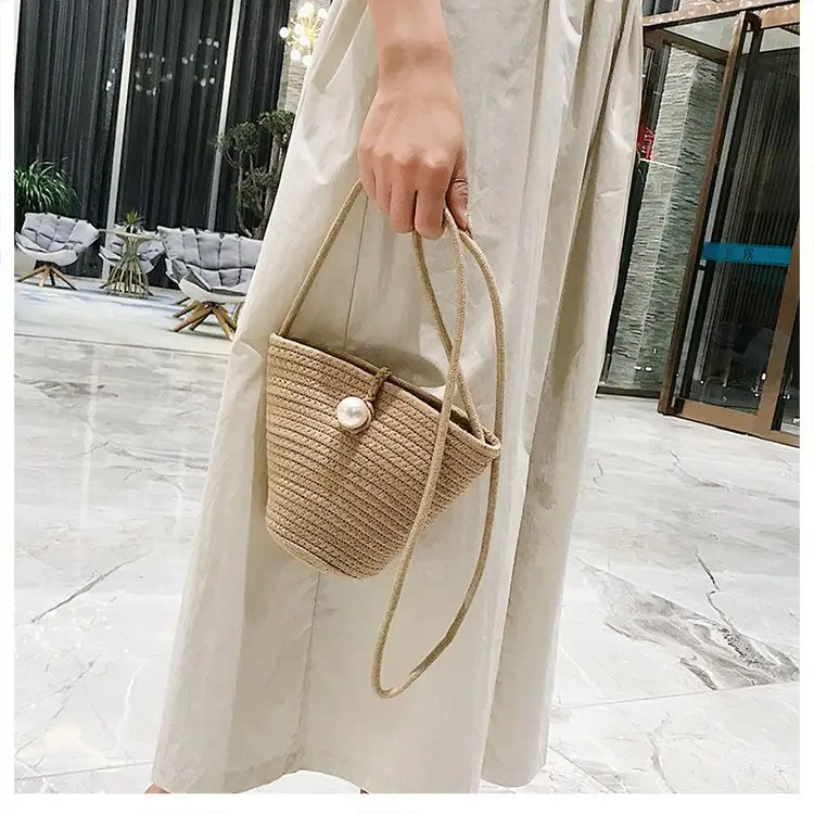 Black Woven Mini Crossbody Bag for Women — feature 17