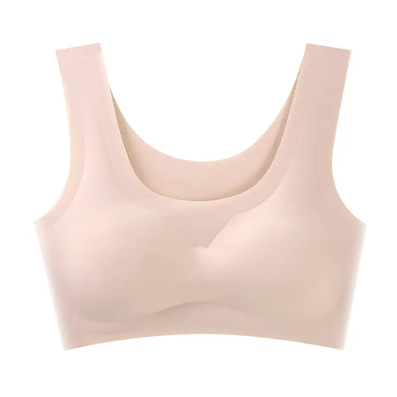 Japan's Peace of Mind Generation Sleeping Bra without Steel Ring One-piece plus size chubby girl without Traceless Sports Back Underwear for Women