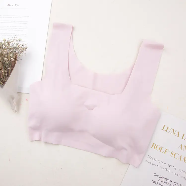 Japan's Peace of Mind Generation Sleeping Bra without Steel Ring One-piece plus size chubby girl without Traceless Sports Back Underwear for Women