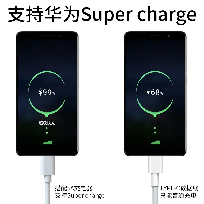 Spot Type-C Charging Cable for Huawei/iPhone 15 55A - Image 5