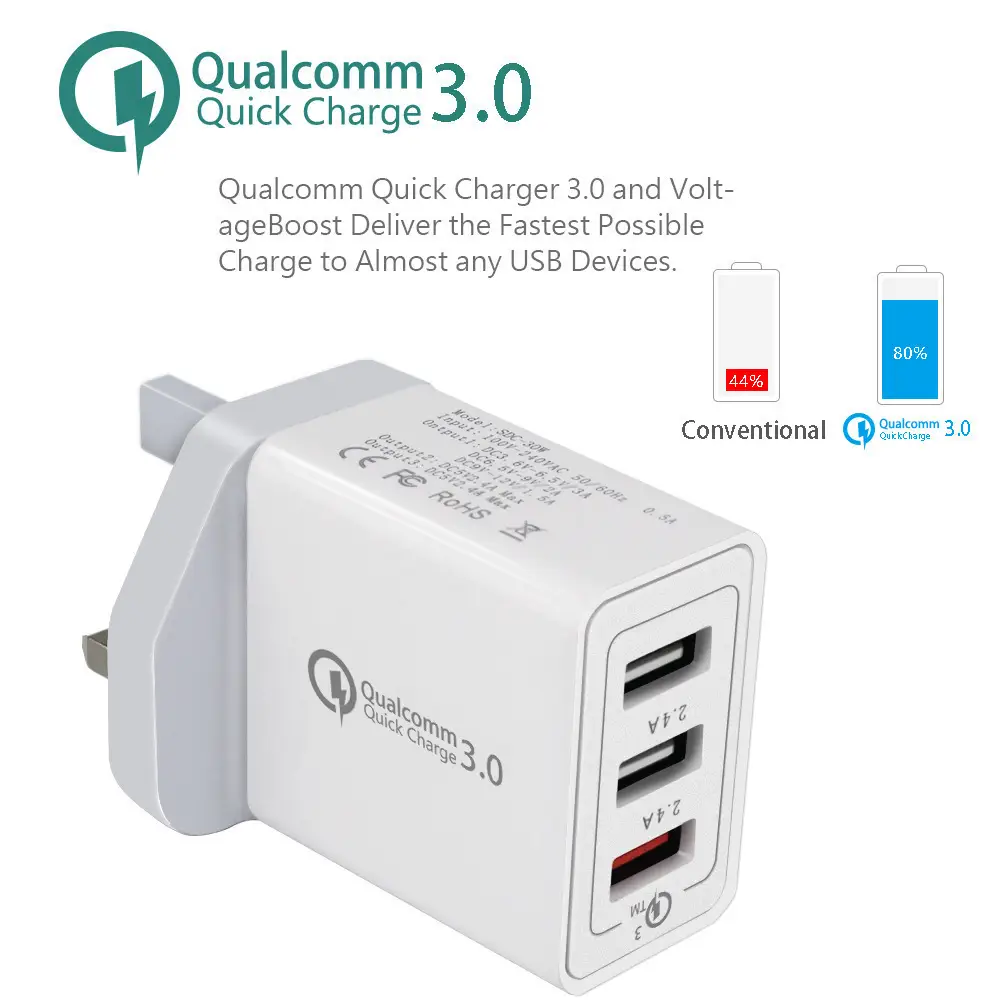 3.0x USB C Charger 2.4A Huawei Xiaomi Apple — feature 4