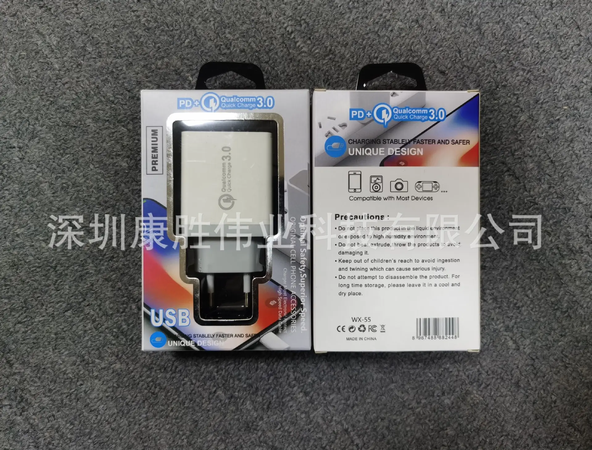 3.0x USB C Charger 2.4A Huawei Xiaomi Apple — feature 9