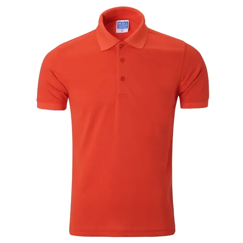 Pink Pique Cotton Polo Collar Shirt Short Sleeve