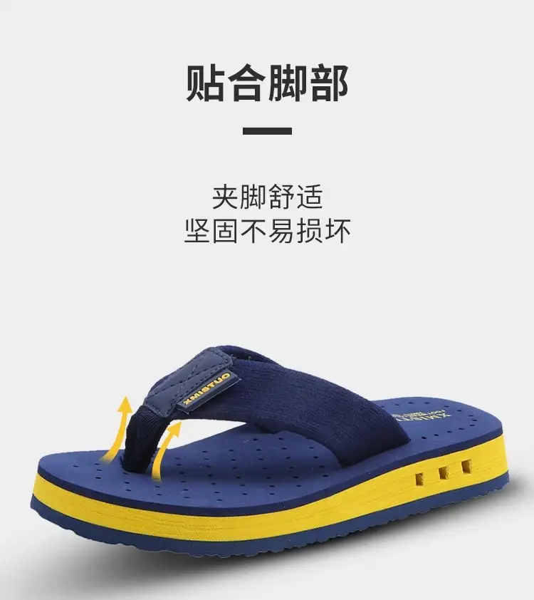 Children's Black Red Flip Flops Summer Sandals — feature 17