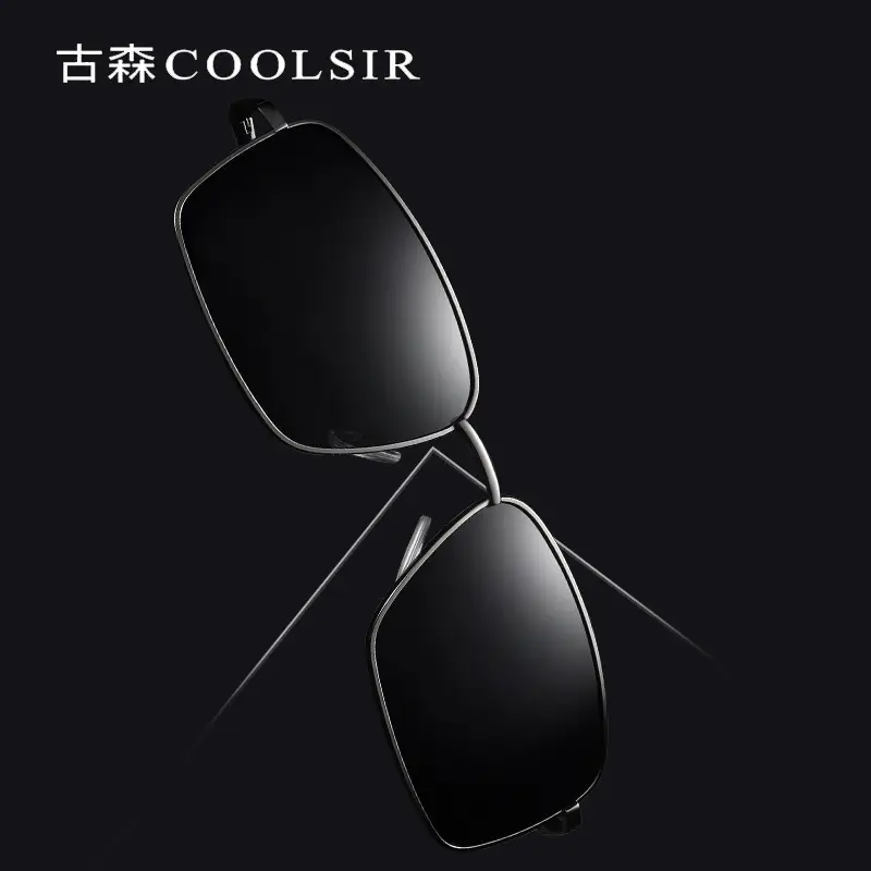 Men's Square Polarized Sunglasses 6120 - Image 12