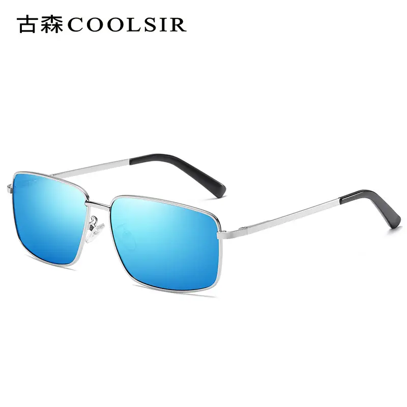 Men's Square Polarized Sunglasses 6120 - Image 5