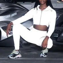 Women Grey Jogger Pants with Luminous Elastic Waistband 2026 — feature 5