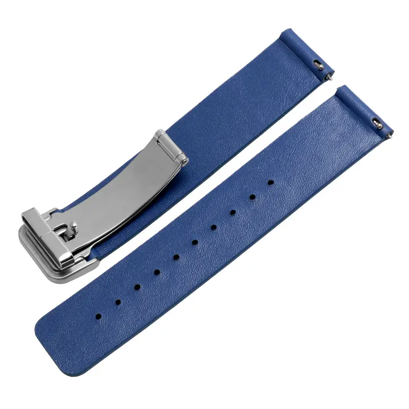 HUAWEI Smart Bracelet with Genuine Leather Strap, Multi Color, Foldable Buckle Design - Image 2