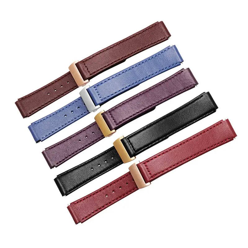 HUAWEI Smart Bracelet with Genuine Leather Strap, Multi Color, Foldable Buckle Design - Image 3