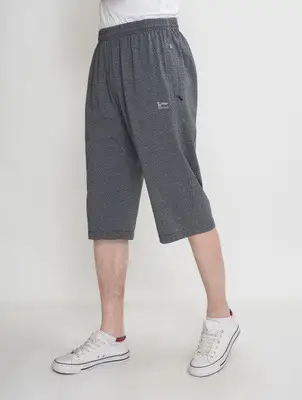 Men Pure Cotton Summer Capri Shorts Large - Image 2
