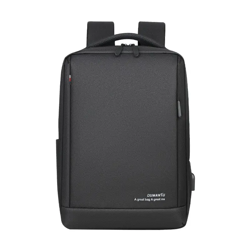 Men's Waterproof Business Backpack Black Large Capacity