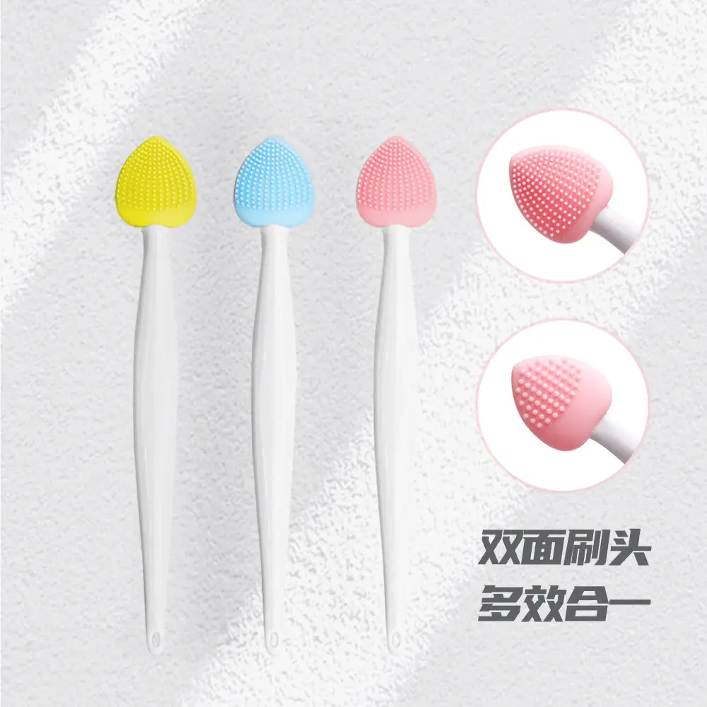 Silicone Nose Brush Purple 7.2g Double Sided - Image 16