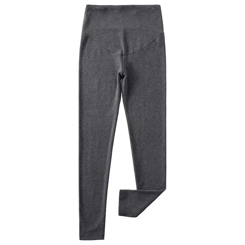 Real Shot Pregnant Women's Pants Solid Color Slim Fit - Image 11