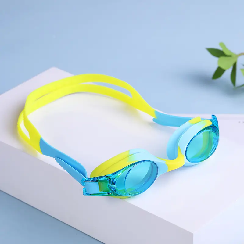 Factory Direct Sales of Foreign Trade Swimming Goggles, Children's Swimming Goggles, Waterproof and Anti-Fog Silicone Goggles, Exclusively for Cross-Border Sales