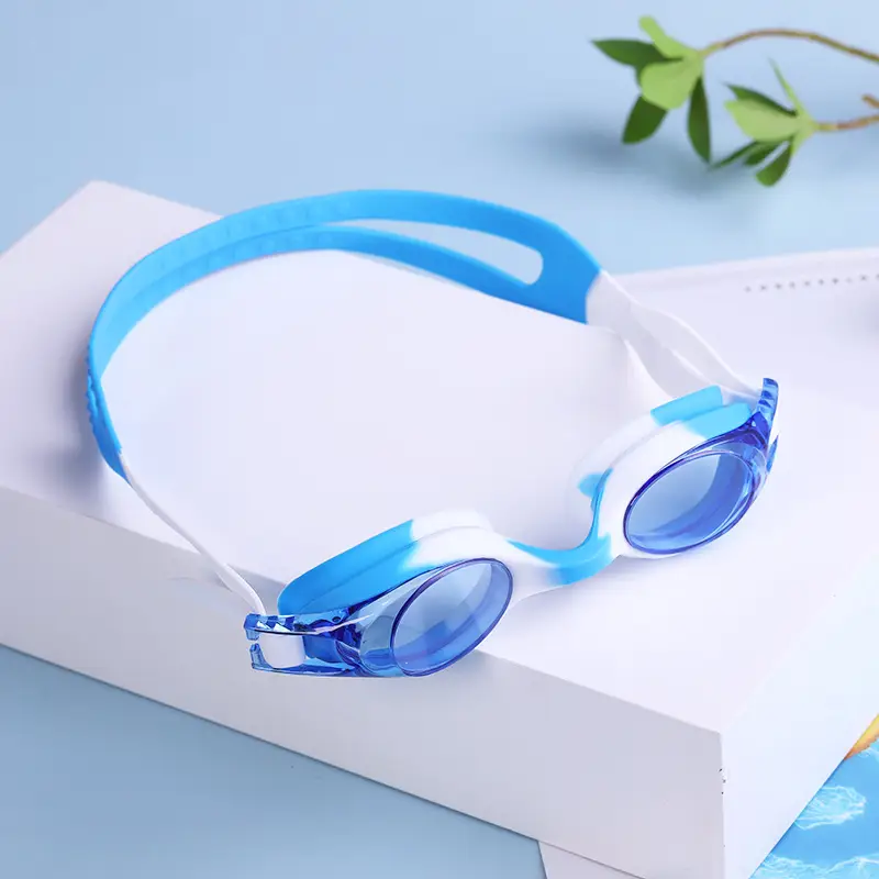Factory Direct Sales of Foreign Trade Swimming Goggles, Children's Swimming Goggles, Waterproof and Anti-Fog Silicone Goggles, Exclusively for Cross-Border Sales
