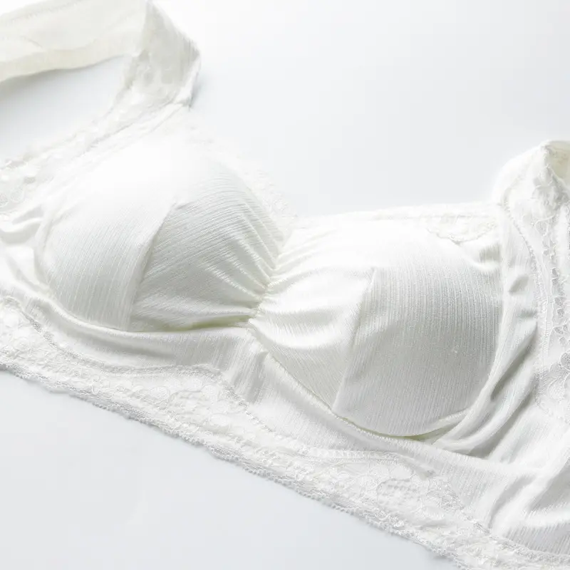 Brushed Wire-Free Large Size Sleep Bra, Full Cup Push-Up Adjustable Sports Women's Underwear Bra, Beautiful and Breathable