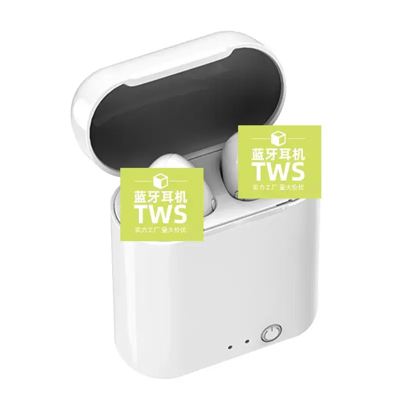 i7S Wireless Bluetooth 5.0 TWS Earbuds White