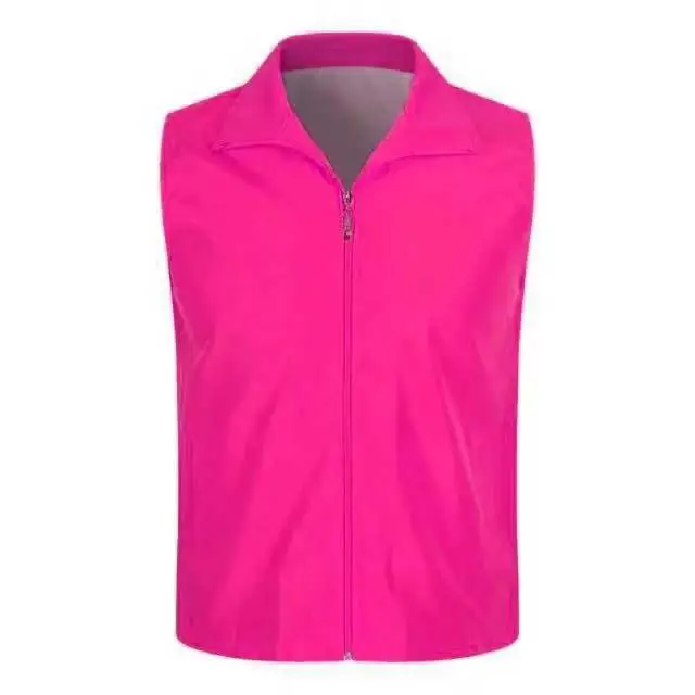 Blue Full-Zip Vest for Men