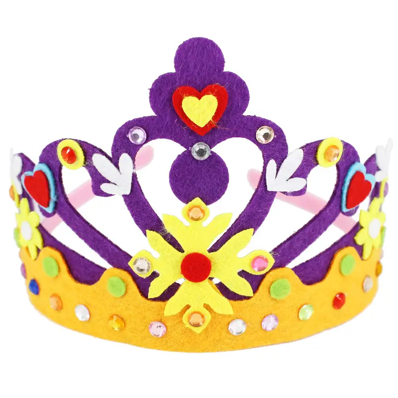 Children's Pink Crystal Crown for Birthday & Kindergarten - Image 10