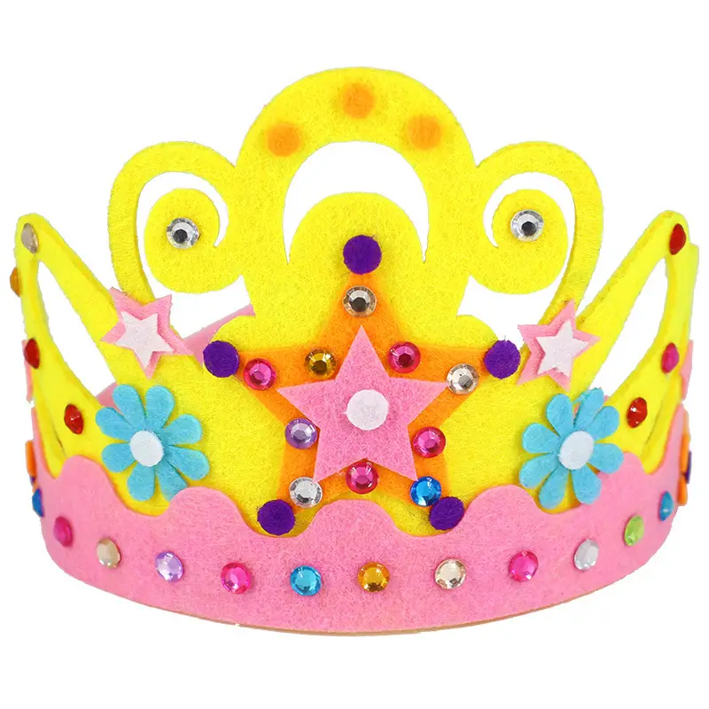 Children's Pink Crystal Crown for Birthday & Kindergarten - Image 8